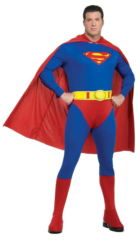 Superman Adult Plus Costume - SpicyLegs.com