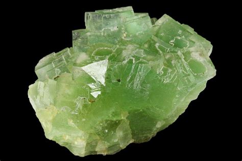 2.8" Light-Green, Cubic Fluorite Crystal Cluster - Morocco For Sale (#174002) - FossilEra.com