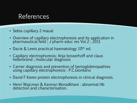 Capillary electrophoresis principles and applications | PPT