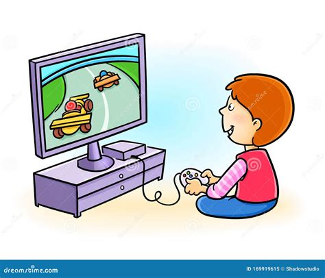 Computer Game Cartoon Images : Computer Game Cartoon Stock ...