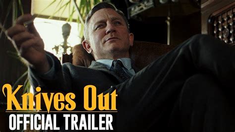 Knives Out (2019 Movie) Official Trailer — Daniel Craig, Chris Evans ...