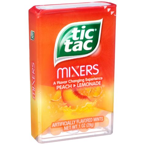 Tic Tac? Mixers Peach Lemonade Mints 1 oz. Tub – Walmart Inventory Checker – BrickSeek