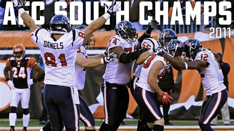 2011 Texans reflect on the franchise’s first division championship ...