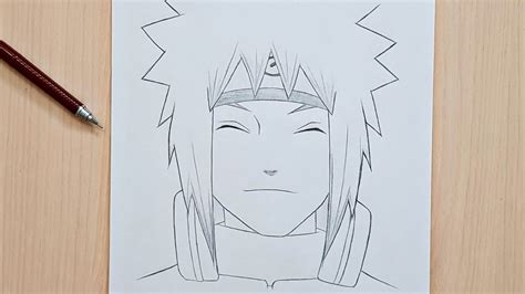 How to draw Minato from naruto | easy minato step-by-step | Tutorial ...