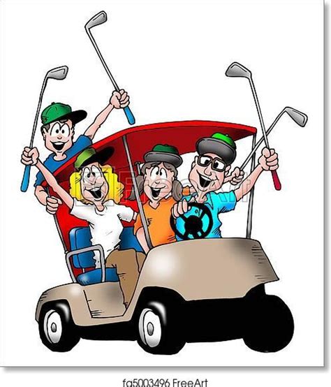 golf cart clip art cartoon - Juliana Ayres