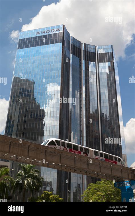 Kuala Lumpur monorail, Malaysia Stock Photo - Alamy