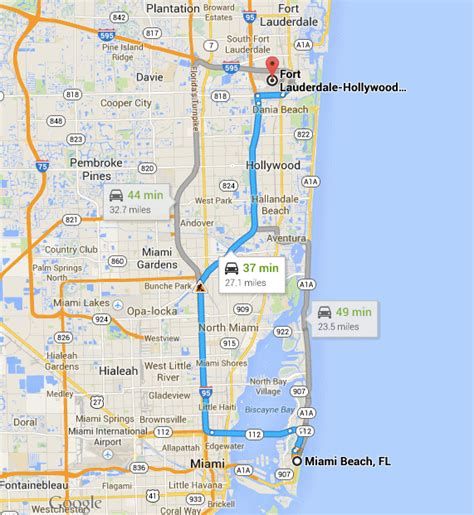 Fort Lauderdale Airport to Miami – Miami Limo Service | updated 2021