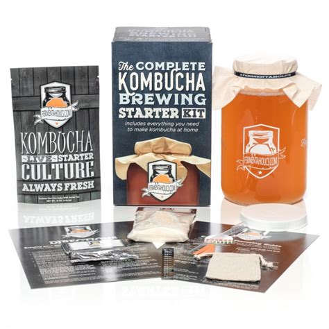 Complete Kombucha Brewing Starter Kit | Roots & Harvest