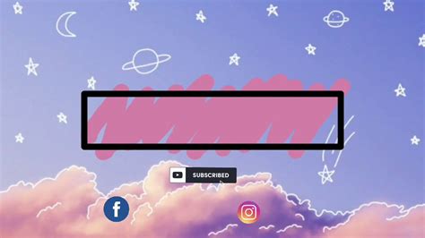 Template Aesthetic Youtube Banner