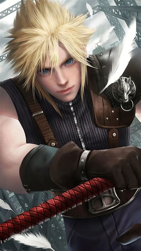 Cloud Ff7 Remake Render