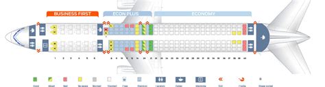 United 757-200 Seat Map - Airportix