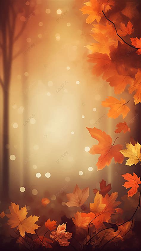 Autumn Red Trees Background Wallpaper Image For Free Download - Pngtree