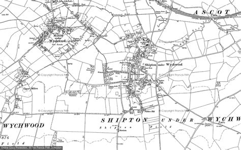 Old Maps of Shipton under Wychwood, Oxfordshire