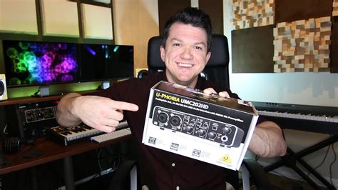 Behringer U-PHORIA UMC202HD USB Interface Review - YouTube