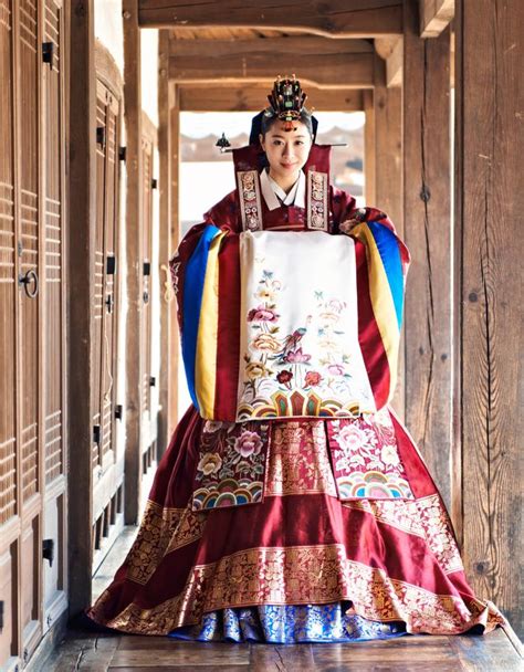 Traditional Korean Wedding Dress Hanbok