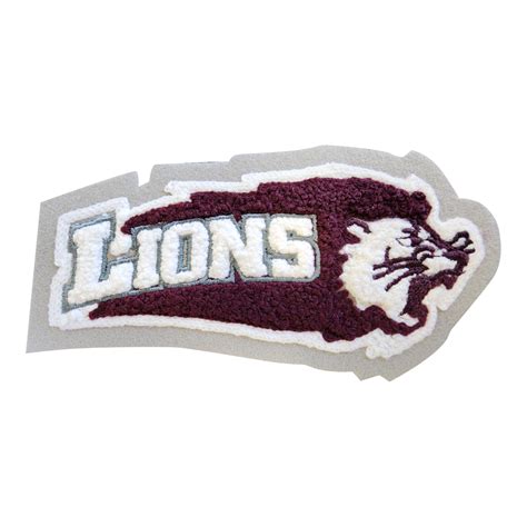 Ennis High School Lions Mascot – SSR Jackets Patch Store