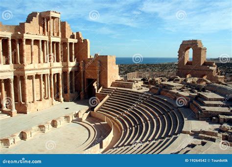 Amphitheater Sabratha Libya Stock Photography - Image: 19264542