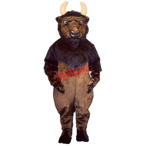 Buddy Buffalo Mascot Costume