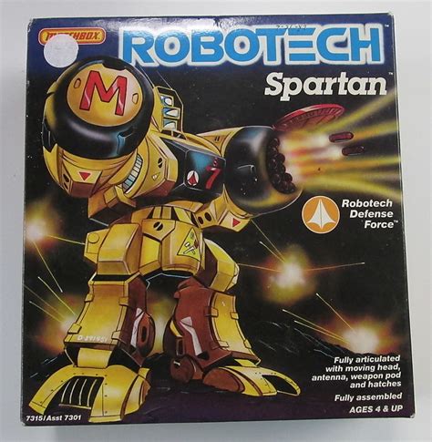 Matchbox’s Robotech Toys: Armoured Cyclone, Spartan, and Excalibur MK ...