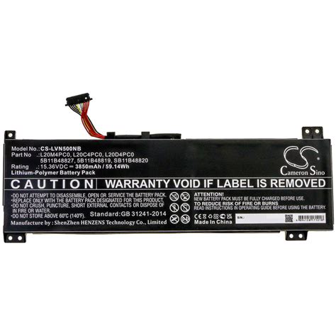 Lenovo IdeaPad Gaming 3-15ACH6 Legion 5-15ACH6 Leg Replacement Battery ...