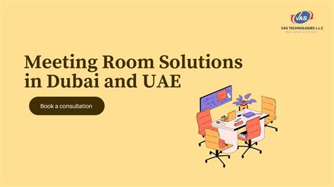 Smart Meeting Room Solutions: A Guide - Vas technologies