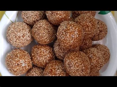 Nuvvula Laddu recipe in telugu - YouTube