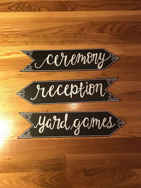 Wedding direction signs Wedding Direction Signs, Wedding Signs, Camp ...