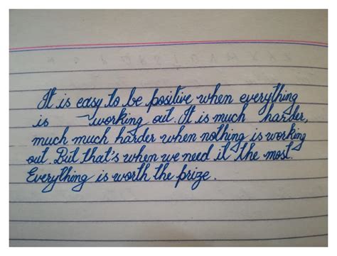 My cursive handwriting! How is it? Suggestions, tips. : Handwriting