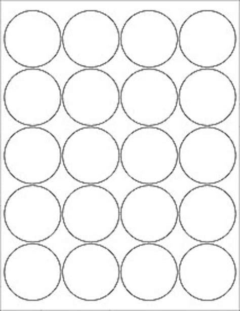 Blank Circle Labels Plain White Circle Stickers Kraft Circle