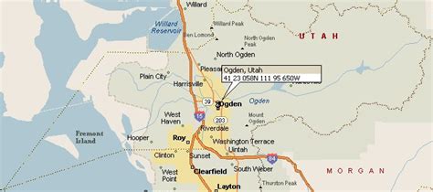 Ogden, Utah Map 2