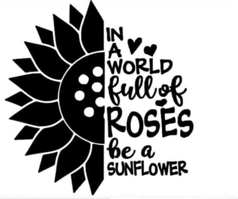 Sunflower Silhouette Cameo Projects, Silhouette Crafts, Silhouette Design, Cricut Craft Room ...