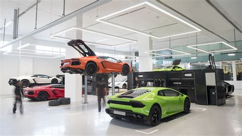 Largest Lamborghini Dealership on Earth Built in Dubai - The Drive