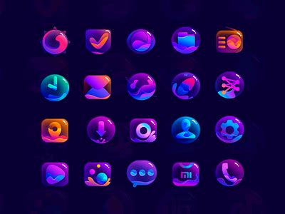 Theme icons by NICO on Dribbble