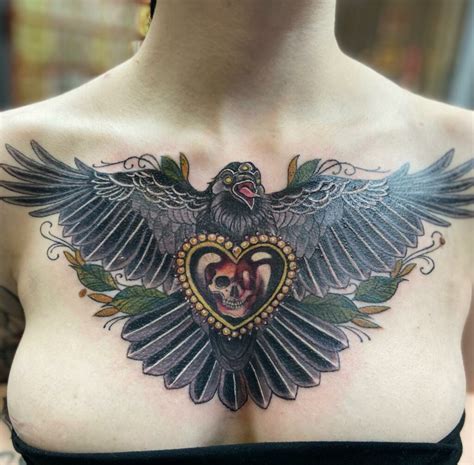 11+ Wings On Chest Tattoo Ideas That You Have To See To Believe!