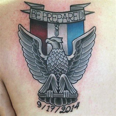 30 Eagle Scout Tattoo Designs For Men - Boy Scouts Of America