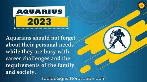 Aquarius Horoscope 2023: Career, Finance, Health Predictions