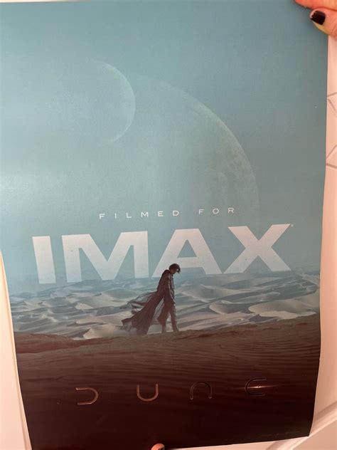 Dune IMAX Poster, 其他, 其他 - Carousell