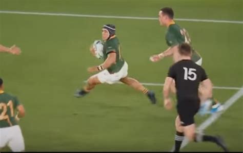 Watch: Cheslin Kolbe's highlights against the All Blacks