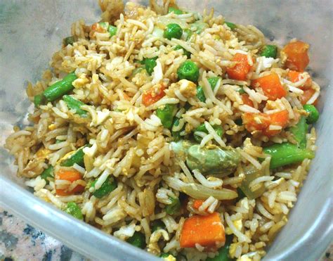 QUICK HEALTHY VEGETABLE FRIED RICE WITH EGG | nitu didi