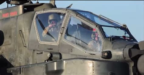 Apache Helicopters In Action - Combat Footage