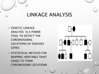 Linkage analysis | PPT