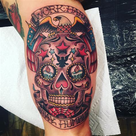 125+ Best Sugar Skull Tattoo - Designs & Meaning (2019)