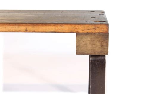 Vintage Industrial Bench at 1stDibs | industrial benches for sale