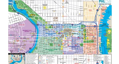 Maps & Directions - Philadelphia City Map Printable | Printable Maps