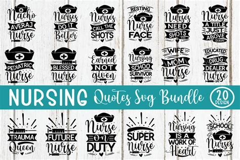 Nursing Quotes Svg Bundle,Nurse SVG Bundle, Nurse Quotes SVG, Doctor ...