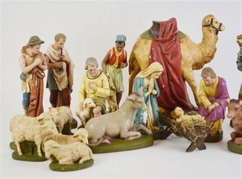 Vintage German Nativity Set | EBTH