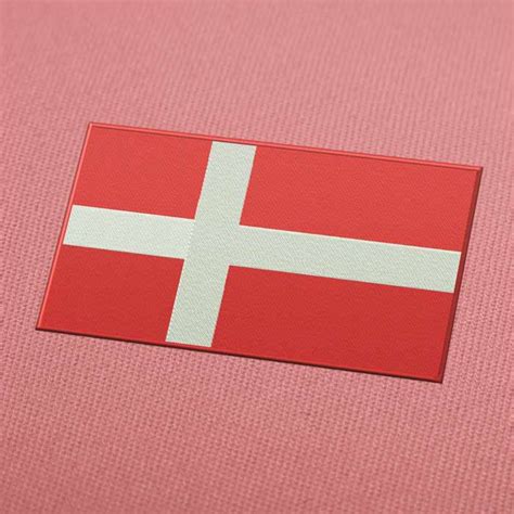 Denmark Flag Embroidery Design for Download — EmbroideryDownload