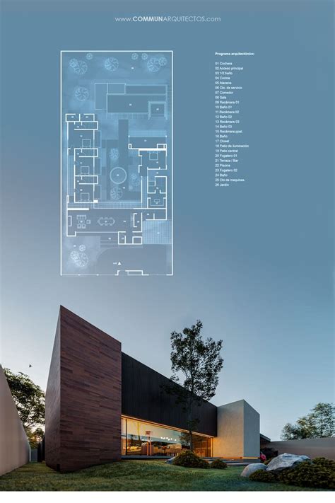 CASA DOCE COMMUNARQUITECTOS | Planos de casas modernas, Planos de casas ...