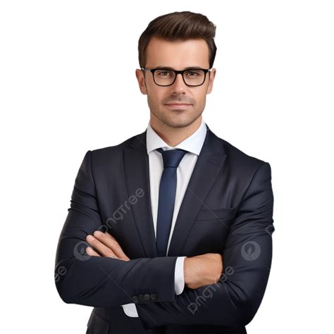 Handsome Businessman Transparent Background, Businessman, Transparent ...