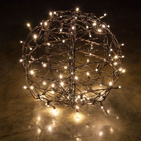 20+ Affordable Outdoor Hanging Ball Lights Ideas - SWEETYHOMEE